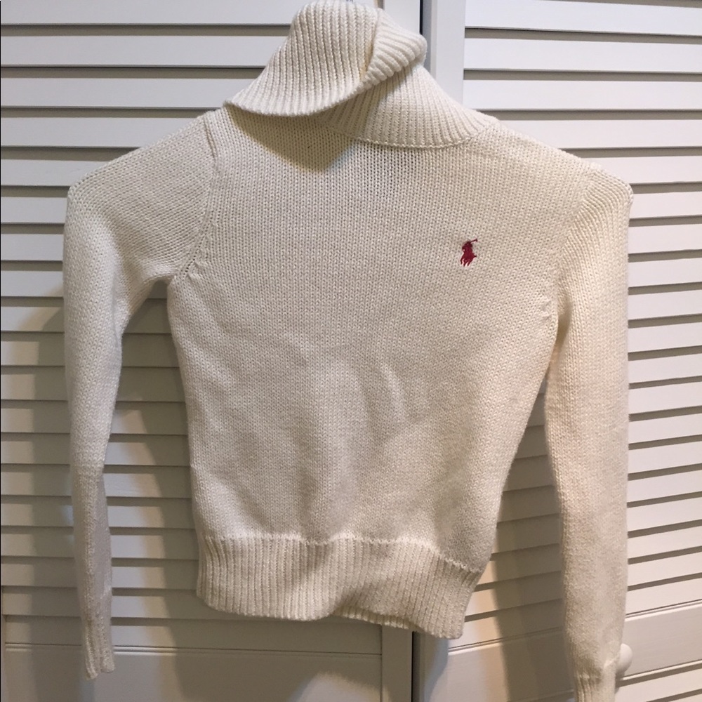 Girls Ralph Lauren polo sweater 8-10
